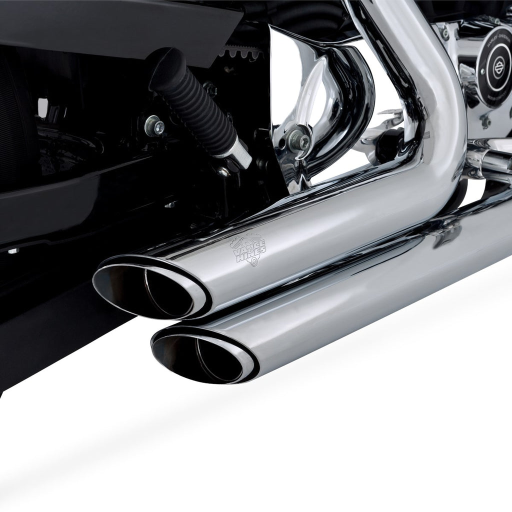 Vance & Hines Shortshots Staggered - Sportster – Chrome – 17219 — manufacturer image 4