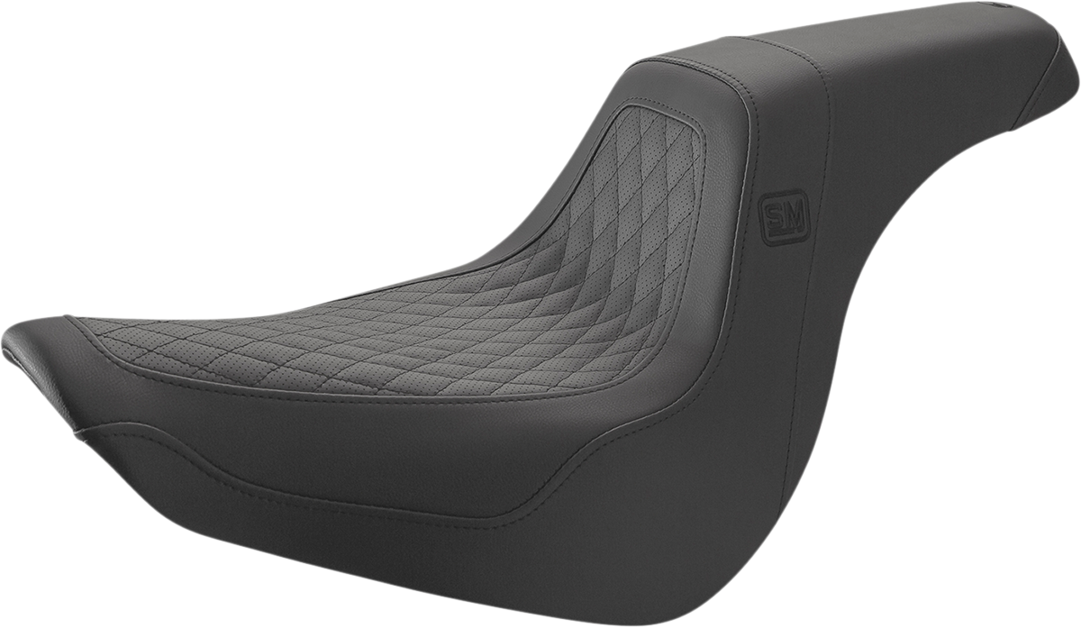 SADDLEMEN Speed Merchant Pro Series Seat - Black - FXLR/FLSB '18-'23 SM81829DB — image 1