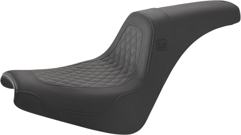 SADDLEMEN Speed Merchant Pro Series Seat - Black - FXBB/FXST '18-'23 SM81830DB — image 1