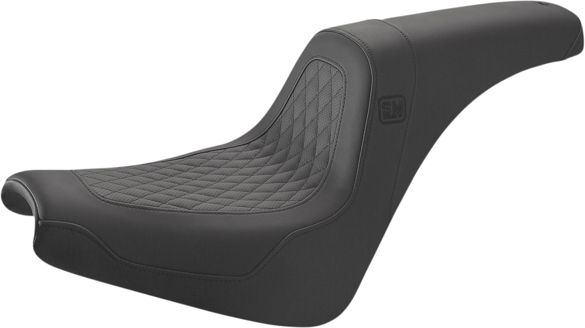 SADDLEMEN Speed Merchant Pro Series Seat - Black - FXBB/FXST '18-'23 SM81830DB — image 1