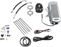 ULTRACOOL Side Mount Oil Cooler Kit - Chrome - Dyna — image 1