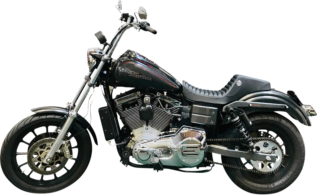 ULTRACOOL Side Mount Oil Cooler Kit - Gloss Black - Dyna — image 2