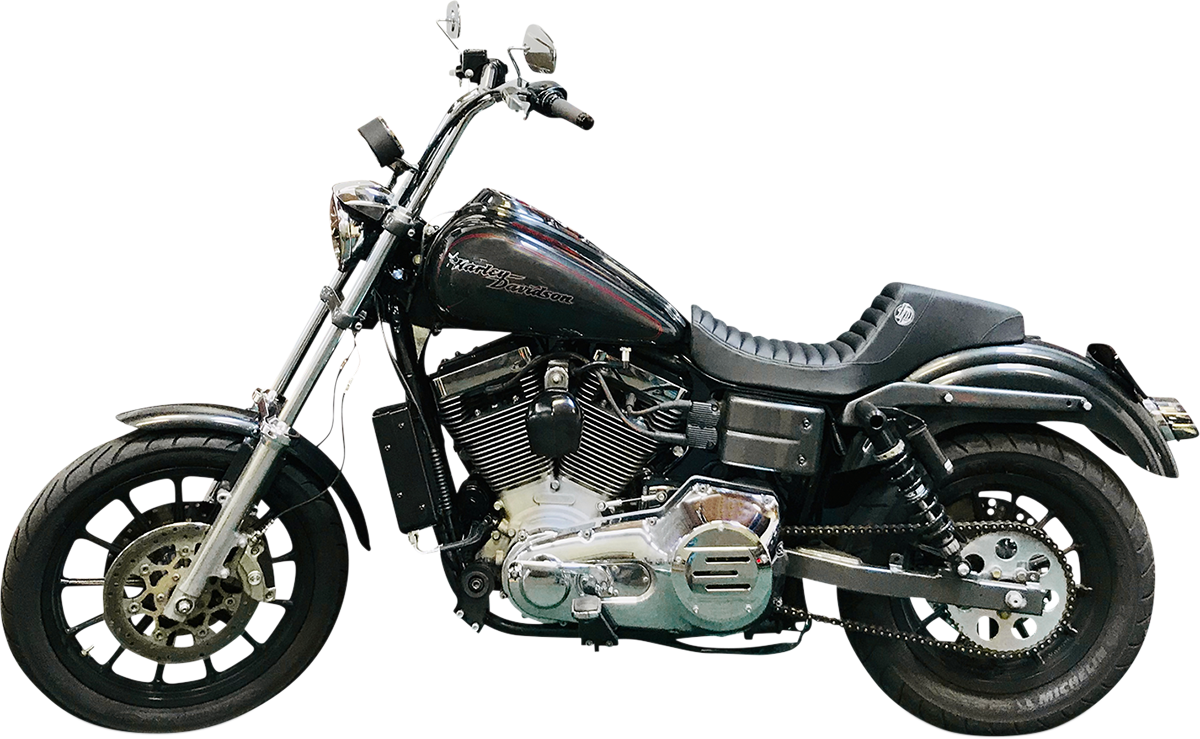 ULTRACOOL Side Mount Oil Cooler Kit - Gloss Black - Dyna — image 2