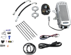 ULTRACOOL Side Mount Oil Cooler Kit - Gloss Black - Dyna — image 3