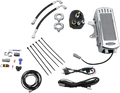 ULTRACOOL Oil Cooler Kit - Side Mount - Chrome - Softail — image 1