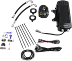 ULTRACOOL Oil Cooler Kit - Side Mount - Gloss Black - Softail — image 1