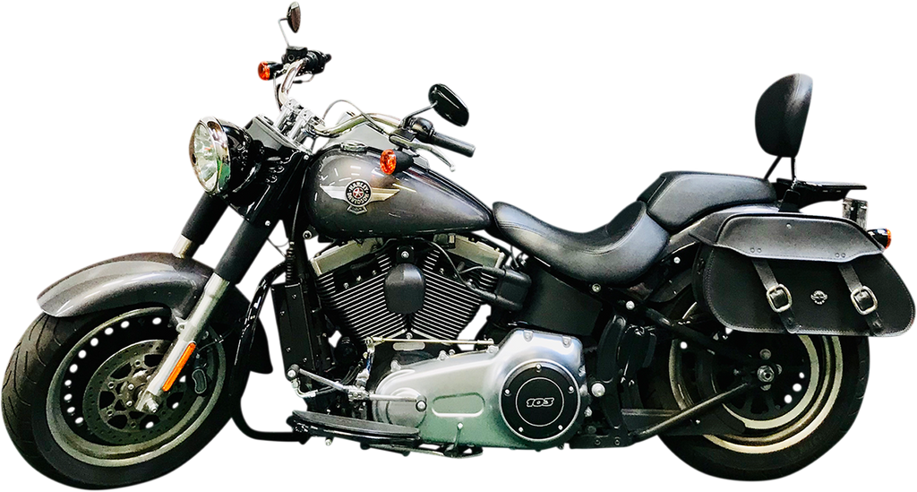 ULTRACOOL Oil Cooler Kit - Side Mount - Gloss Black - Softail — image 2