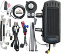 ULTRACOOL Side Mount Oil Cooler Kit - Gloss Black - M8 Softail — image 1