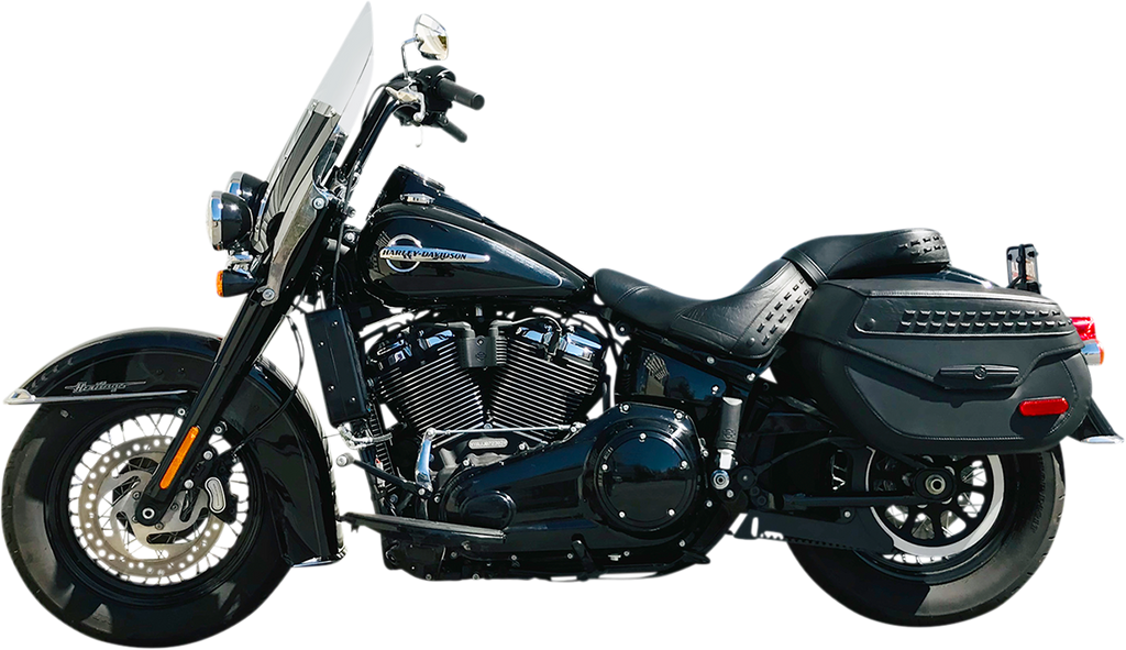 ULTRACOOL Side Mount Oil Cooler Kit - Gloss Black - M8 Softail — image 2