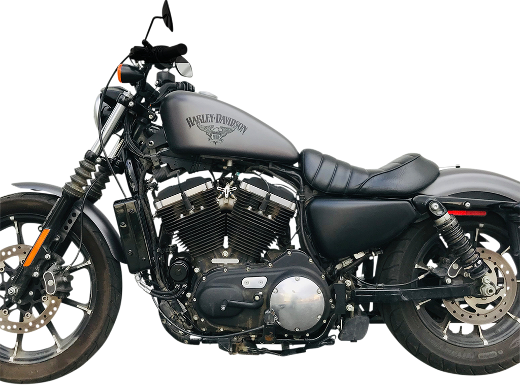 ULTRACOOL Side Mount Oil Cooler Kit - Gloss Black - Sportster — image 2