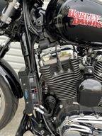 ULTRACOOL Side Mount Oil Cooler Kit - Naked Black - Sportster — image 4