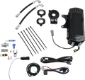 ULTRACOOL Frame Mount Oil Cooler Kit - Gloss Black - M8 Touring/Trike — image 1