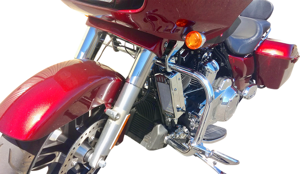 ULTRACOOL Frame Mount Oil Cooler Kit - Gloss Black - M8 Touring/Trike — image 5