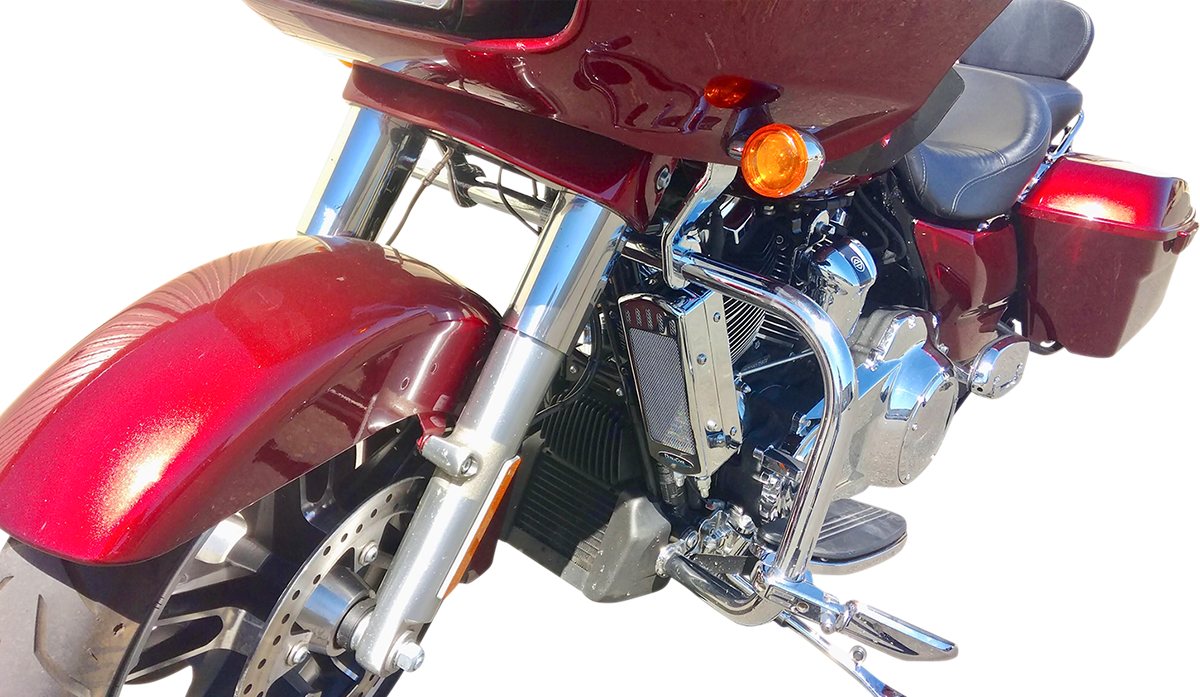 ULTRACOOL Frame Mount Oil Cooler Kit - Gloss Black - M8 Touring/Trike — image 5