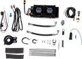 ULTRACOOL Side Mount Oil Cooler Kit - Naked - Black — image 1