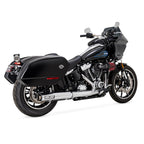 Vance & Hines Softail Supersport Slip-on – Chrome – 16746 — manufacturer image 2
