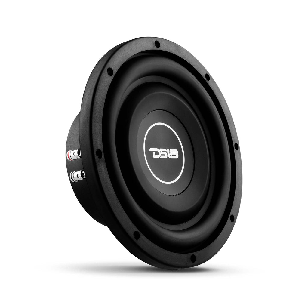DS18 SRW8.4 SRW Shallow-Mount 8" Subwoofer 150 Watts Rms SVC 4-Ohm — image 1