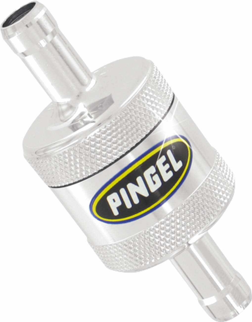 PINGEL Fuel Filter - Standard - Chrome - 3/8" — image 1