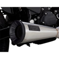 Vance & Hines Stainless 2-1 Upsweep - Dyna – Stainless Brushed – 27325 — manufacturer image 1