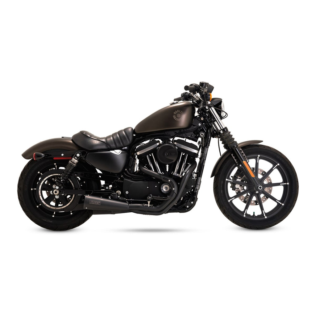 Vance & Hines Stainless 2-1 Upsweep - Sportster – Stainless Brushed – 27327 — manufacturer image 1