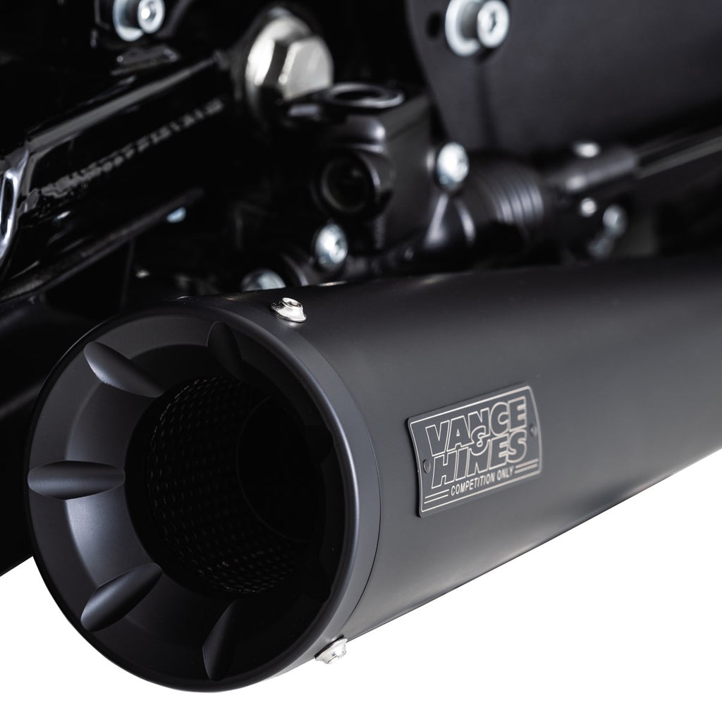 Vance & Hines Stainless 2-1 Upsweep - Sportster – Stainless Black – 47627 — manufacturer image 3