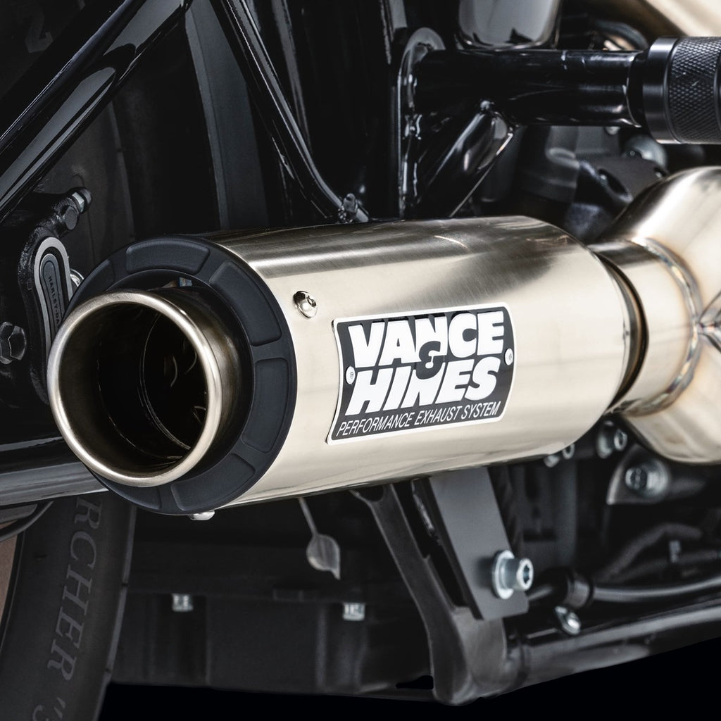 Vance & Hines Supersport 2-1 - Softail – Stainless Brushed – 27337 — manufacturer image 4