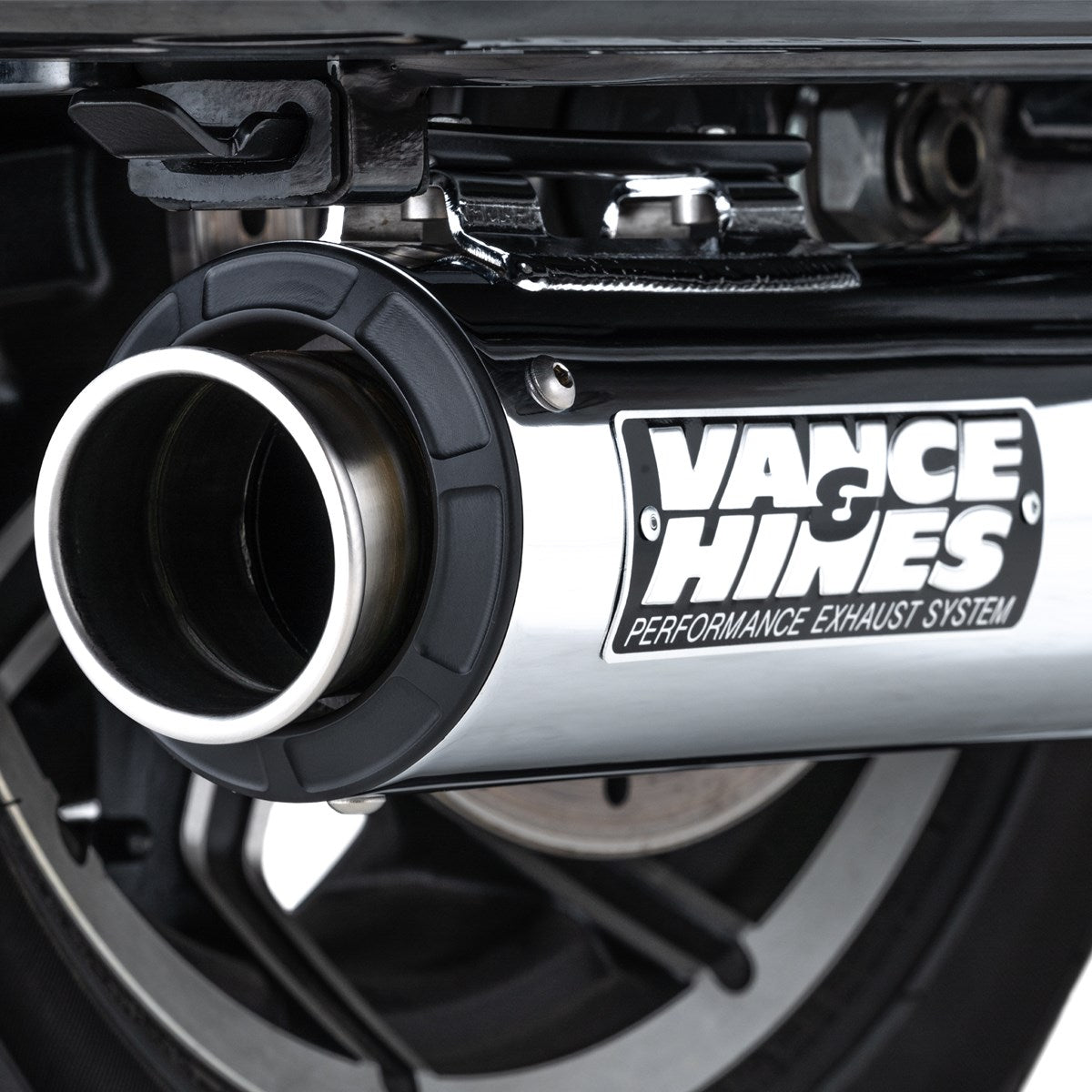 Vance & Hines Supersport Slip-ons – Chrome – 16721 — manufacturer image 4