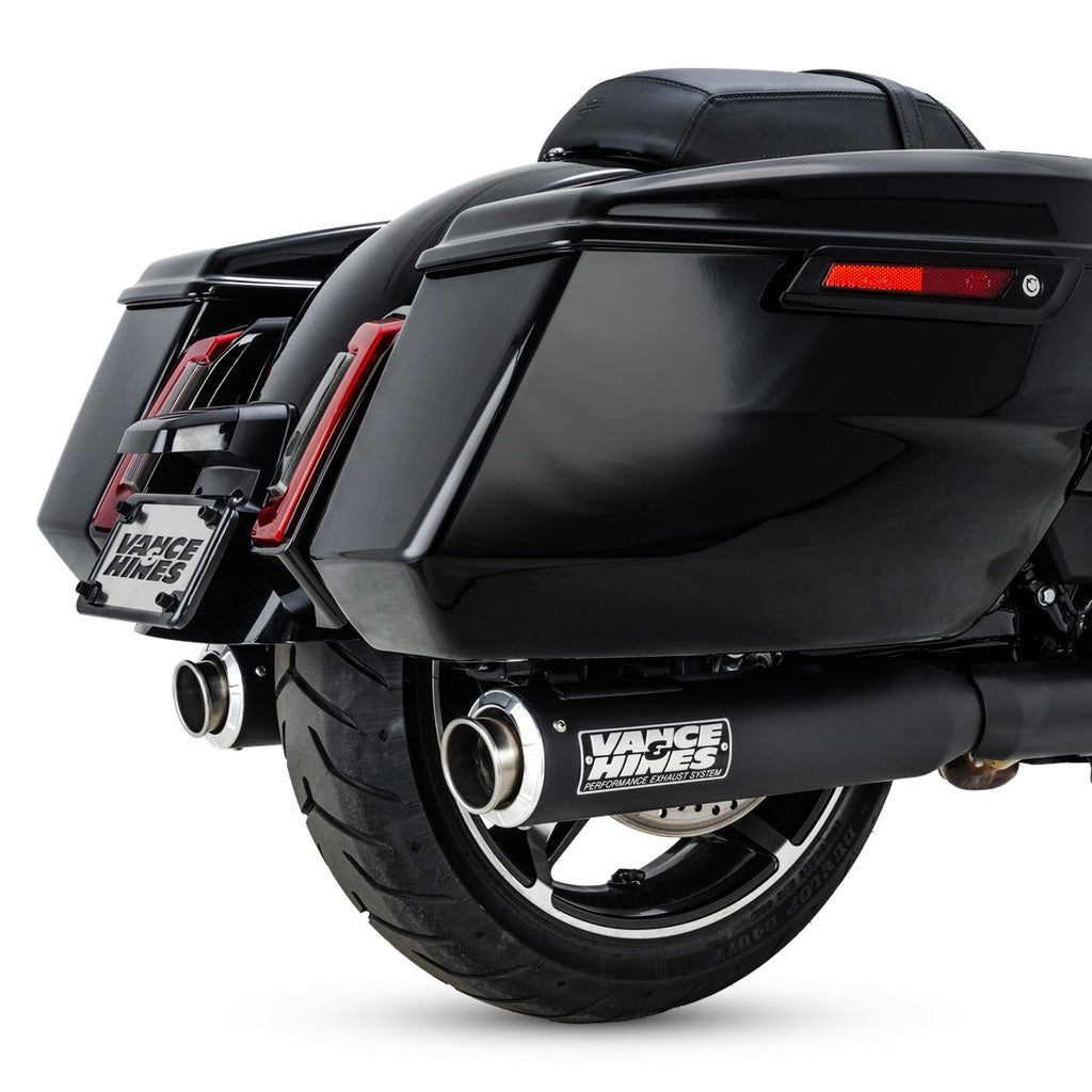 Vance & Hines Supersport Slip-ons – Black – 46721 — manufacturer image 3