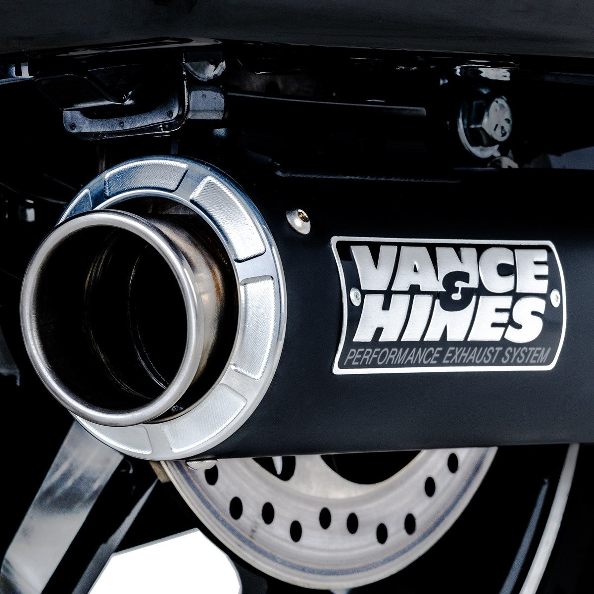 Vance & Hines Supersport Slip-ons – Black – 46721 — manufacturer image 4