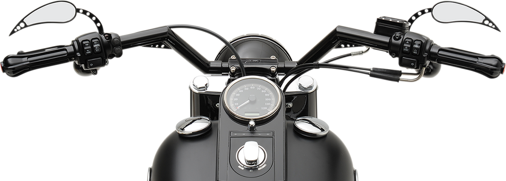 TRASK 1-1/4" V-Line Handlebar - Standard - Black TM-2019BK — image 2