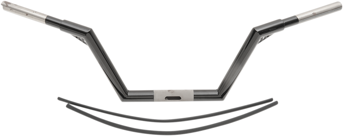 TRASK 1-1/4" V-Line Handlebar - FLTR - Black TM-20205BK — image 1