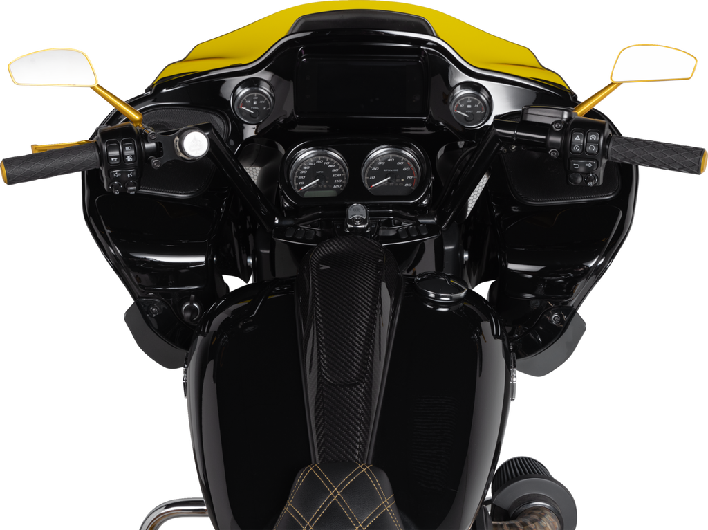 TRASK 1-1/4" V-Line Handlebar - FLTR - Black TM-20205BK — image 3