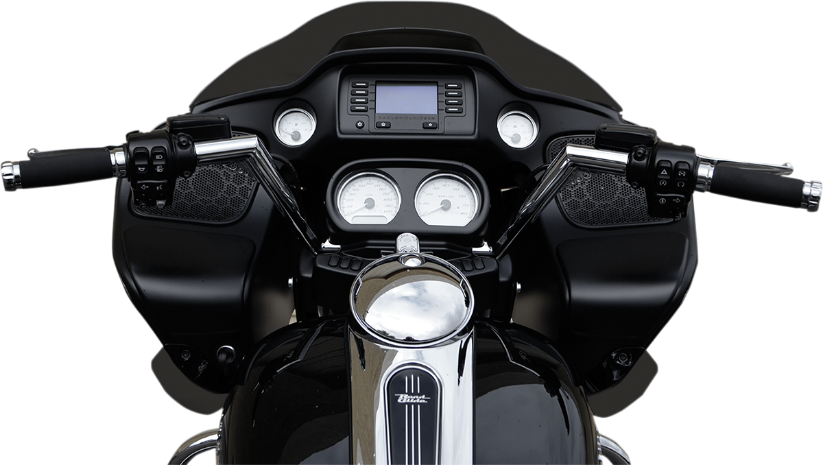 TRASK 1-1/4" V-Line Handlebar - FLTR - Chrome TM-20205CH — image 3