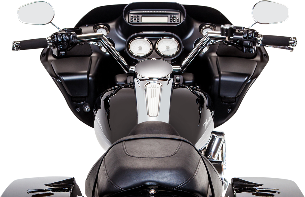 TRASK 1-1/4" V-Line Handlebar - 2+ - Chrome TM-2020CH — image 2