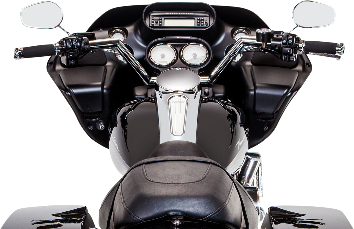 TRASK 1-1/4" V-Line Handlebar - 2+ - Chrome TM-2020CH — image 2