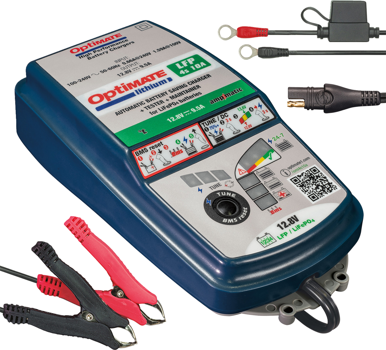 TecMate OptiMate™ Lithium LFP 4S Battery Charger and Maintainer - TM-275 — image 1