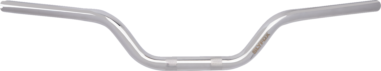 SLYFOX 1-1/8" Handlebar - Mid Bend - Chrome TM-SLY35 — image 1
