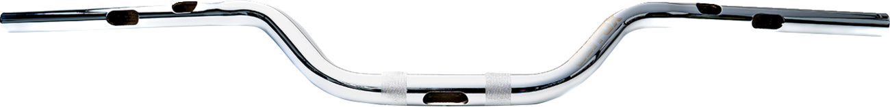 SLYFOX Handlebar - 1-1/8" - Mid Bend - Chrome TM-SLY45 — image 1