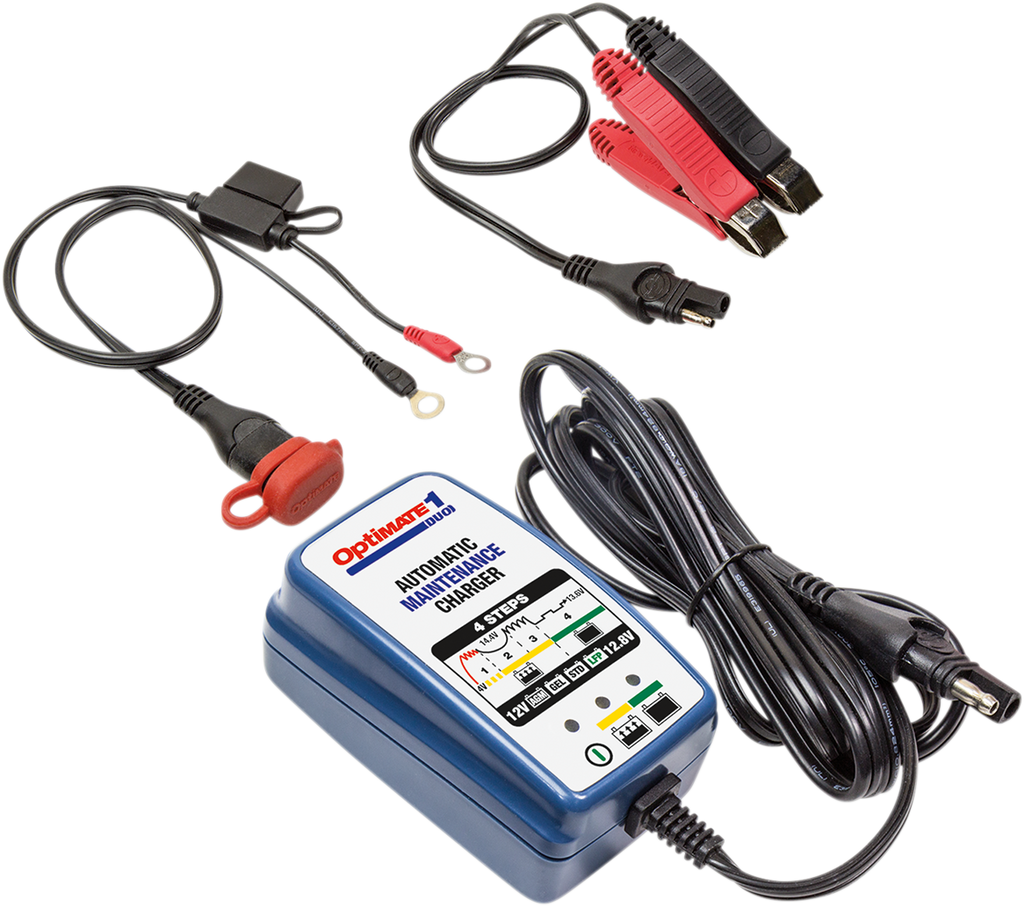 TecMate OptiMate™ 1 Duo Battery Charger/Maintainer - TM409 — image 1
