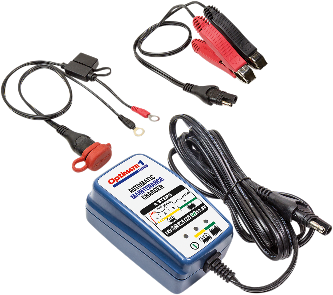 TecMate OptiMate™ 1 Duo Battery Charger/Maintainer - TM409 — image 1