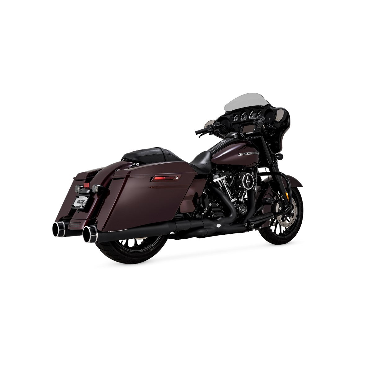 Vance & Hines Torquer 450 Slip-ons – Black – 46674 — manufacturer image 5