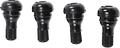 MOOSE OFFROAD Valve Stem - Push-In - Black TR412-B4 — image 1