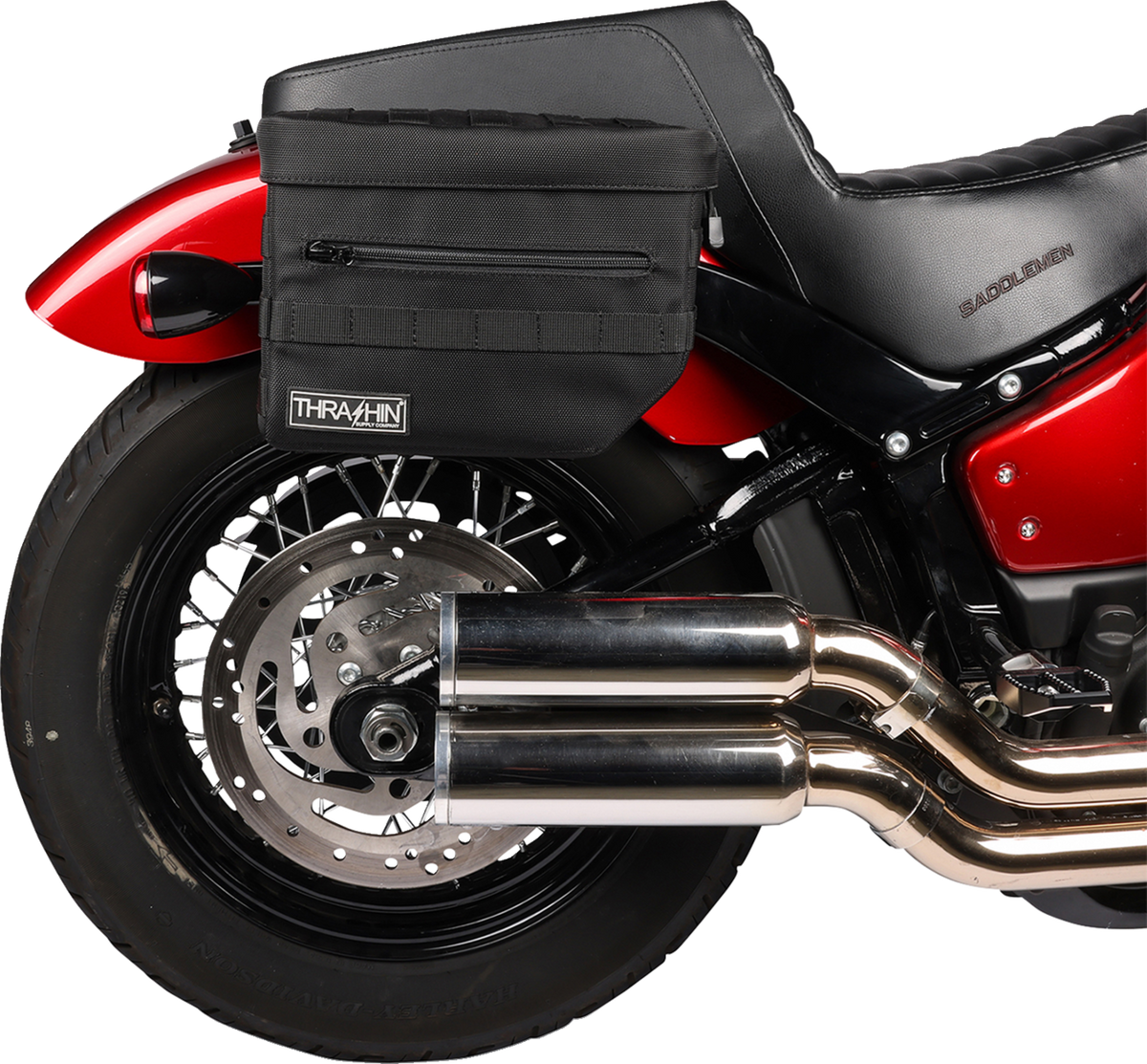 THRASHIN SUPPLY CO. Essential Saddlebags - Black TSB-0006 — image 10