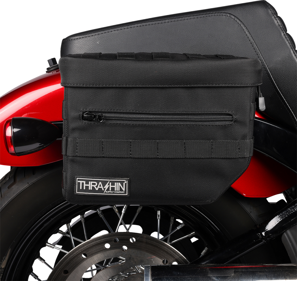 THRASHIN SUPPLY CO. Essential Saddlebags - Black TSB-0006 — image 11