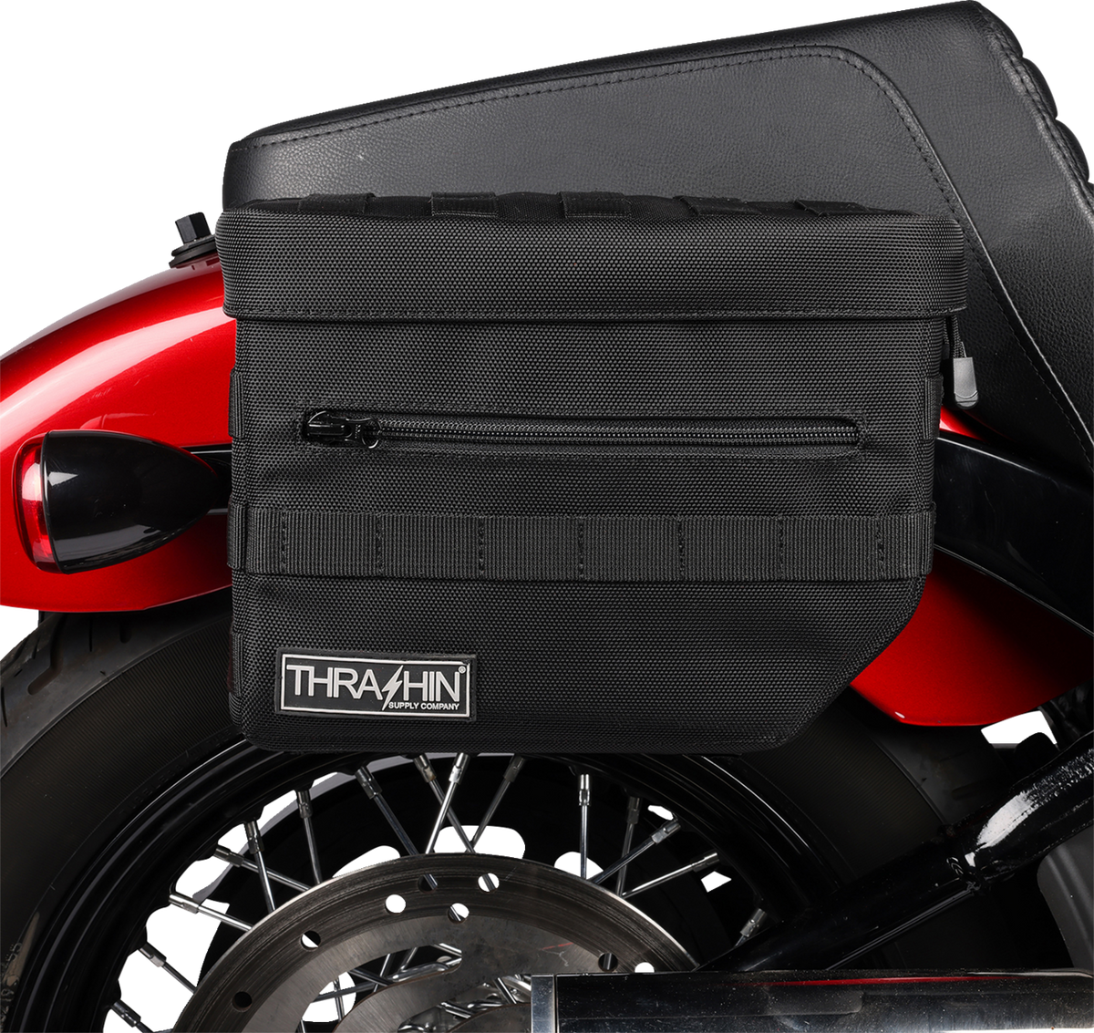 THRASHIN SUPPLY CO. Essential Saddlebags - Black TSB-0006 — image 11