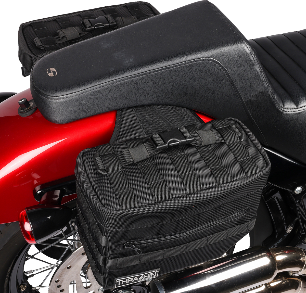 THRASHIN SUPPLY CO. Essential Saddlebags - Black TSB-0006 — image 12