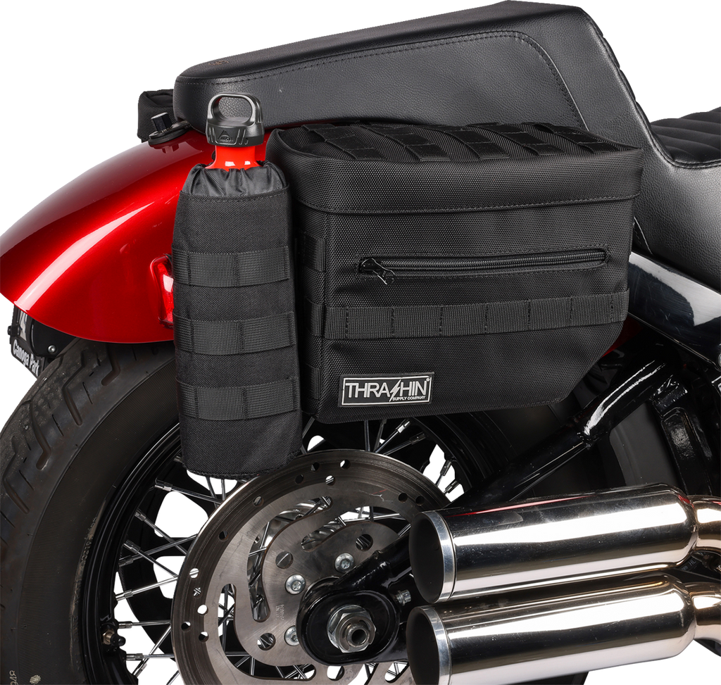 THRASHIN SUPPLY CO. Essential Saddlebags - Black TSB-0006 — image 15