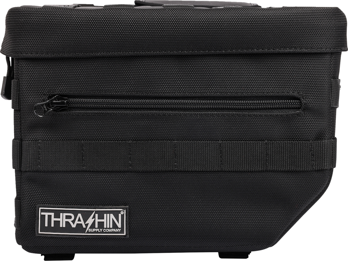 THRASHIN SUPPLY CO. Essential Saddlebags - Black TSB-0006 — image 4