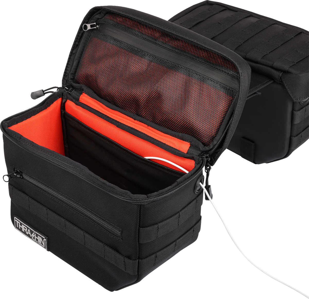THRASHIN SUPPLY CO. Essential Saddlebags - Black TSB-0006 — image 8