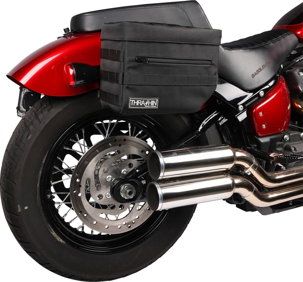 THRASHIN SUPPLY CO. Essential Saddlebags - Black TSB-0006 — image 9